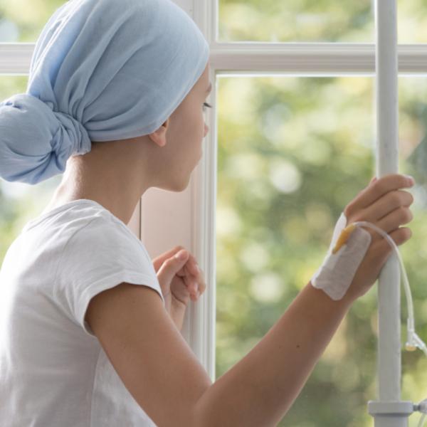 Child cancer patient